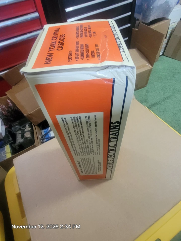 Lionel 6-51701 O Gauge New York Central Semi-Scale Caboose #19400 LN/Box