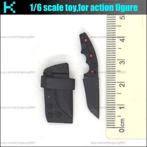 Y06-78 escala 1/6 ES SDS13R-ZERT super escuadrón de la muerte13- cuchillo de plástico - Imagen 1 de 2