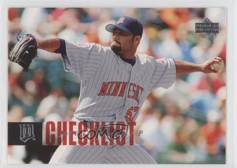 2006 Upper Deck Checklist Johan Santana #1237 - Image 1 of 2