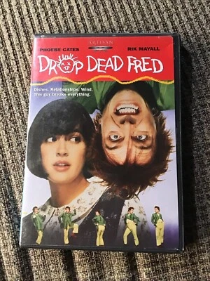 DROP DEAD FRED OOP 1991 DVD ARTISAN PRINT PHOEBE CATES CARRIE FISHER - Image 1 of 4