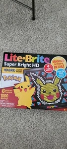 Lite Brite Super Bright HD Pokemon Edition Creative Retro Light-Up Screen NEW - Picture 1 of 2