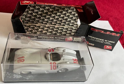 1/43/ BRUMM/ MERCEDES W196C/ G.P. FRANCIA 1954/ JUAN MANUEL FANGIO - Photo 1/4