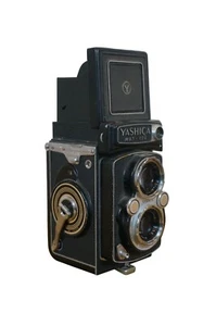 Cámara fotográfica vintage Yashica Mat-124 formato medio TLR Japón 6" - Imagen 1 de 12