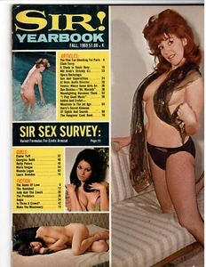 SIR! JAHRBUCH Zeitschrift Herbst 1969 Betty Peters, Elaine Teff, Rhonda Logan, andere - Bild 1 von 4