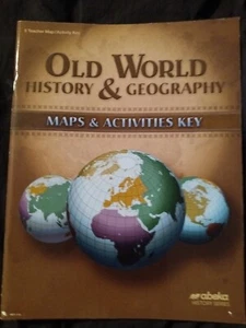Abeka Old World History & Geography Teacher Maps & Activity Key - Picture 1 of 2