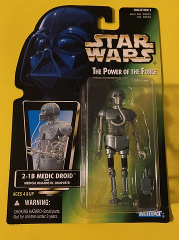 1996 Kenner Star Wars Power of the Force POTF2 2-1B Medic Droid Action Figure Cover