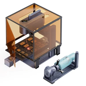 LaserPecker LP4 Dual-Lasergravierer mit Rotary&Slide Extension&Protection Cover - Bild 1 von 24