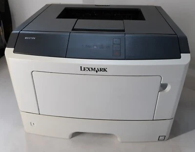 Lexmark MS310d Workgroup Monochrome Printer 20502PC w/ Power Cord *TESTED* - Image 1 of 4