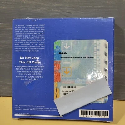 Microsoft Works Suite 2004 with 6 Microsoft Products - Image 1 of 2