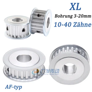 XL Zahnriemenscheibe A-typ, 10-40 Zähne 3mm - 25mm Bohrung,für CNC, 3D Drucker - Picture 1 of 11