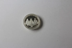 1987 MEXICO ONZA SILVER PROOF COIN - Picture 1 of 2