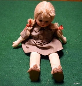 MUÑECA BROWNIE GIRL SCOUT 1958 13" TELA Y VINILO GEORGENE - Imagen 1 de 5