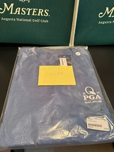 2025 PGA Championship Ahead Green Mile Tee Shirt Blue XXL NWTIB - Picture 1 of 6