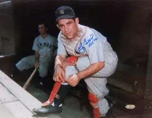 Yogi Berra Yankees Signed 11x14 Photo Ins HOF '72 Auto Autograph Steiner Coa - Picture 1 of 6