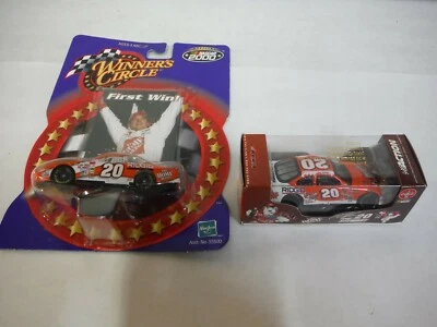 NASCAR DIE CAST 1ST WIN TONY STEWART 20 HOME DEPOT COCA COLA 2000 2001 X10-8 - Image 1 of 4