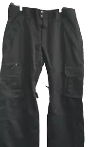 Aperture Snowboard/Ski Pants Technical Outerwear Men M Black 10k MM Waterproof - Picture 1 of 16