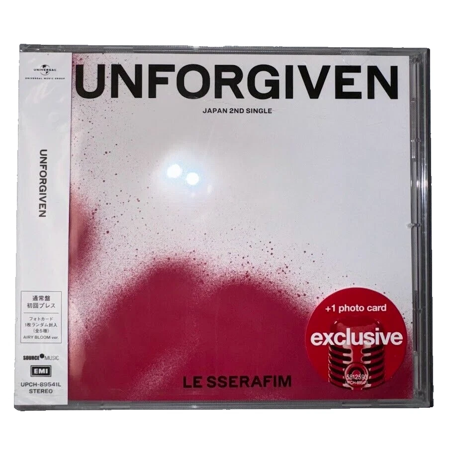 New: LE SSERAFIM - UNFORGIVEN - CD  W/ LIMITED PHOTO CARD Foto 1 de 1