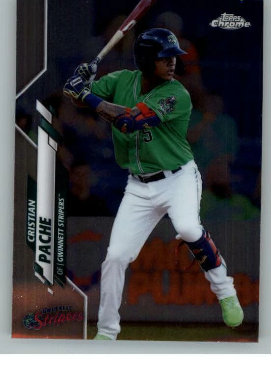 2020 Topps Pro Debut Chrome #PDC60 Cristian Pache (ref 129694) - Image 1 of 2