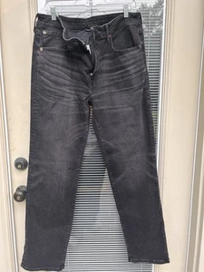 6416 American Eagle Athletic Straight Airflex+ Stretch Men's FADED Black 36X34 - Picture 1 of 3