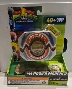 Power Rangers Re-ignition MORPHER with 5 POWER COINS 2025 New Sealed - Picture 1 of 2