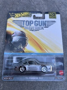 Hot Wheels Pop Culture Premium Top Gun Maverick 71 Porsche 911 Brand New - Picture 1 of 2