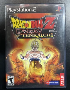 Dragonball Z Budokai Tenkaichi PS2 Original Estuche Cubierta Arte (SIN Manual SIN JUEGO) - Imagen 1 de 3
