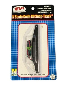NEW N Atlas #2715 Code 80 LH Remote Switch Machine - Picture 1 of 1