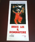 Bruce Lee Il Dominatore Locandina Poster Kung Fu Arti Marziali 1977 V36