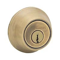 KWIKSET 660-5 RCAL RCS trava de cilindro único latão antigo 96600-024 - Imagem 1 de 4