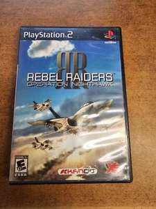 Rebel Raiders: Operation Nighthawk (Sony PlayStation 2, 2006)(COMPLETE)(TESTED) - Picture 1 of 5