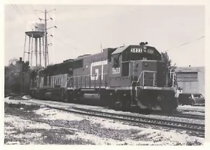 Motore fotografico treno 5833 Grand Trunk Railway GT Quebec Ontario CT ME MI MA NH VT - Foto 1 di 2