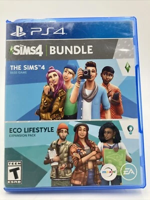 Sims 4 Bundle Plus Cats & Dogs Bundle Sony PlayStation 4 PS4 Game - Image 1 of 4