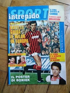 INTREPIDO SPORT 28 1985 Boniek Laudrup Baglioni Alboreto Johansson - Imagen 1 de 1