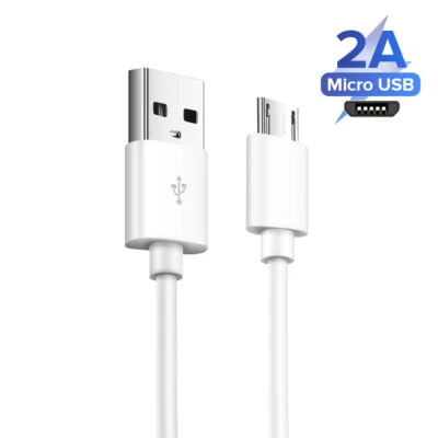 Data Sync Micro USB Fast Charger Cord Cable Charging 2A For Android Mobile Phone - Image 1 of 4