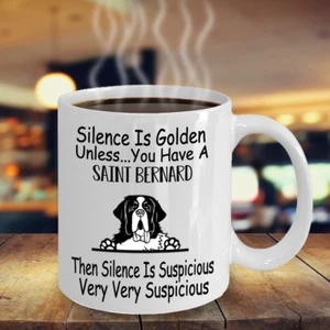 HEILIGER BERNARD Hund, Bernhardiner Hund, Hl. Bernhardshund, Bernhardiner Hund, Tasse, Tassen - Bild 1 von 5