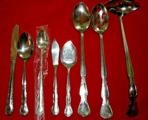 Stainless Steel Flatware 1776 Pattern by PRESENT Trading Co. *YOUR CHOICE* - Picture 1 of 18