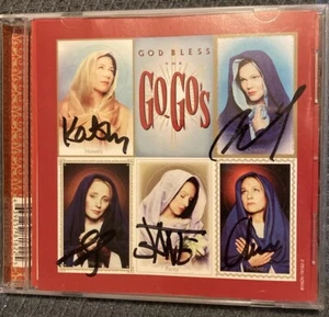 The GoGo's SIGNED God Bless The GoGo's CD - AUTOGRAPHED - Picture 1 of 3