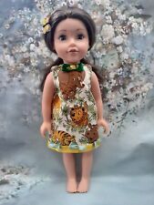 18" Doll Clothes Fits American Girl/Our Generation Dolls -Little Explorer Dress