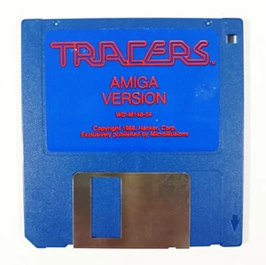 Commodore Amiga Spiel TRACERS Hacker Corp. 1988 - Picture 1 of 3