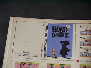 JOURNAL DE SPIROU N1515 + MINI RÉCIT N°362 BOBO CONTRE K - Picture 1 of 2