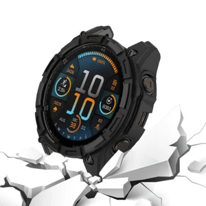 TPU Hollow Case Anti-Scratch Schutzhülle Bumper für Garmin Enduro 3 (Schwarz) - Afbeelding 1 van 11