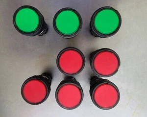 IDEC HW-P Red & Green LED Indicator Lights - Picture 1 of 3