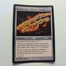 OATHKEEPER, TAKENO'S DAISHO | FOIL | CHAMPIONS OF KAMIGAWA | MTG | NM | #C471