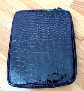 Case for tablet, iPad, or mini laptop, 8 x 10 x 1, new crocodile purple - Picture 1 of 6