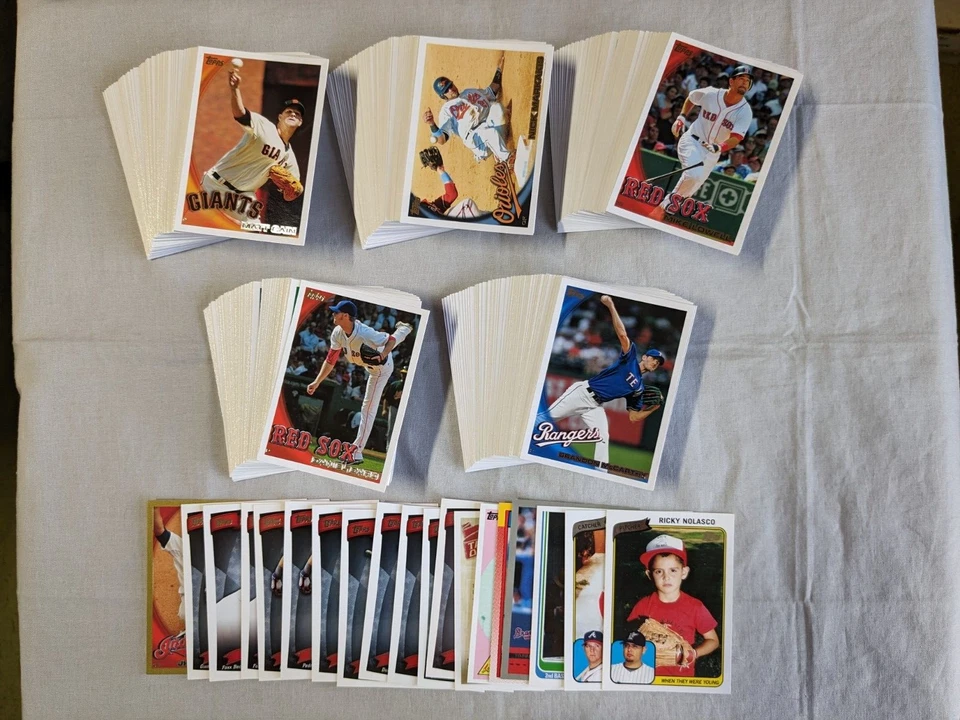 2010 Topps Baseball 501 - 660 and Inserts - - - Pick A Card - - - Complete a Set - Image 1 of 1