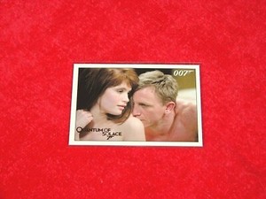 2015 JAMES BOND ARCHIVES QUANTUM OF SOLACE GOLD #48 024/125 (NS-165)