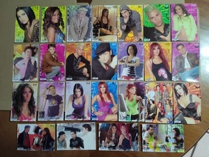 Juego de 25 tarjetas fotográficas RBD Rebelde de Walmart México 2007 exclusivo 25 tarjetas foto - Imagen 1 de 23