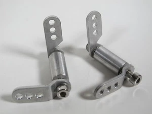 Pair F&R Aluminum Steering Linkage Kit Tamiya RC 1/10 Super Clodbuster Bullhead - Picture 1 of 3