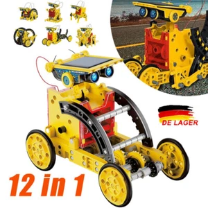 Solar Roboter Spielzeug ab 8 Jahre 12-in-1 STEM Experimente für Kinder Geschenke - Bild 1 von 17