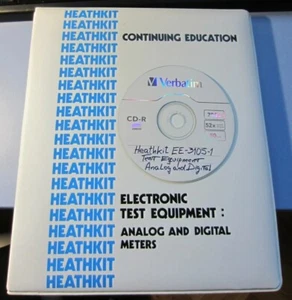 Heathkit Heath-Zenith Heath-Schlumberger EE-3105-1 Analog/ Digital Meters; on CD - Imagen 1 de 12